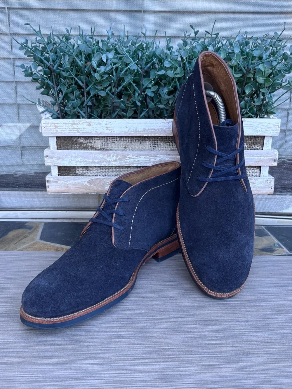 TRASK Suede Chukka Boots